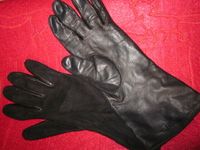 Handschuhe Leder neuwertig schwarz Gr. 7 Niedersachsen - Lüchow Vorschau