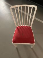 Vintage Stuhl weiß rot Bayern - Bamberg Vorschau