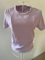 T Shirt Flieder Rippjersey Sachsen - Rodewisch Vorschau
