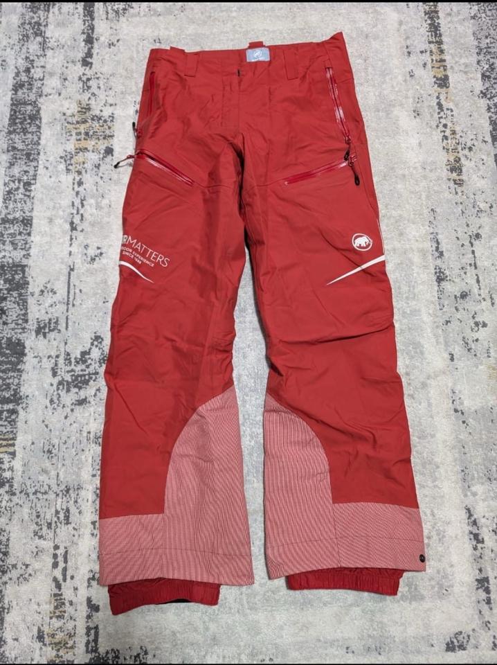 Ski Hose Mammut (M Herren /L Damen) gefüttert GoreTex rot in Heidelberg