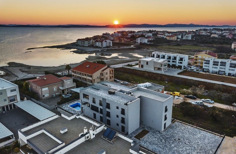 Kroatien Zadar Sukošan Penthouse Wohnung 168m2 2 Reihe Meerblick in Verden