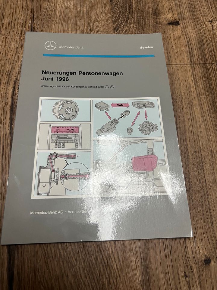 Mercedes Benz Werkstatthandbuch Neuerungen PKW Juni 1996 in Murrhardt