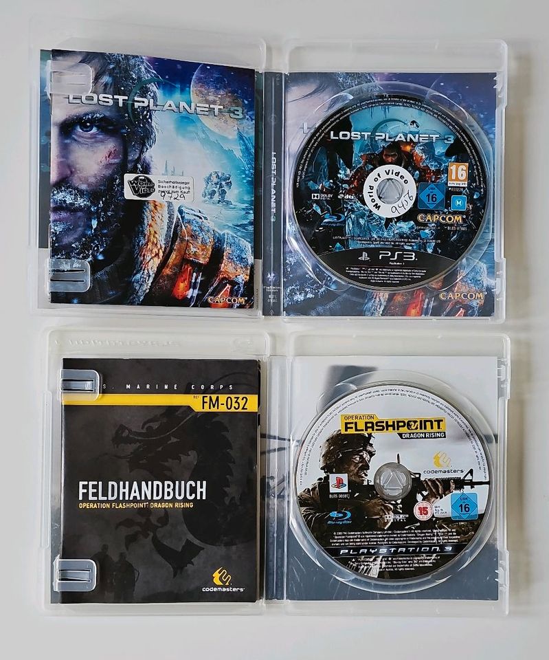 Sony PlayStation 3 Spiele USK ab 16 Paket Shooter Comic Resident in Kreuztal