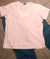 Jeans von BPC Gr. 44 und rosa Shirt Gr. 44 Bayern - Konzell Vorschau