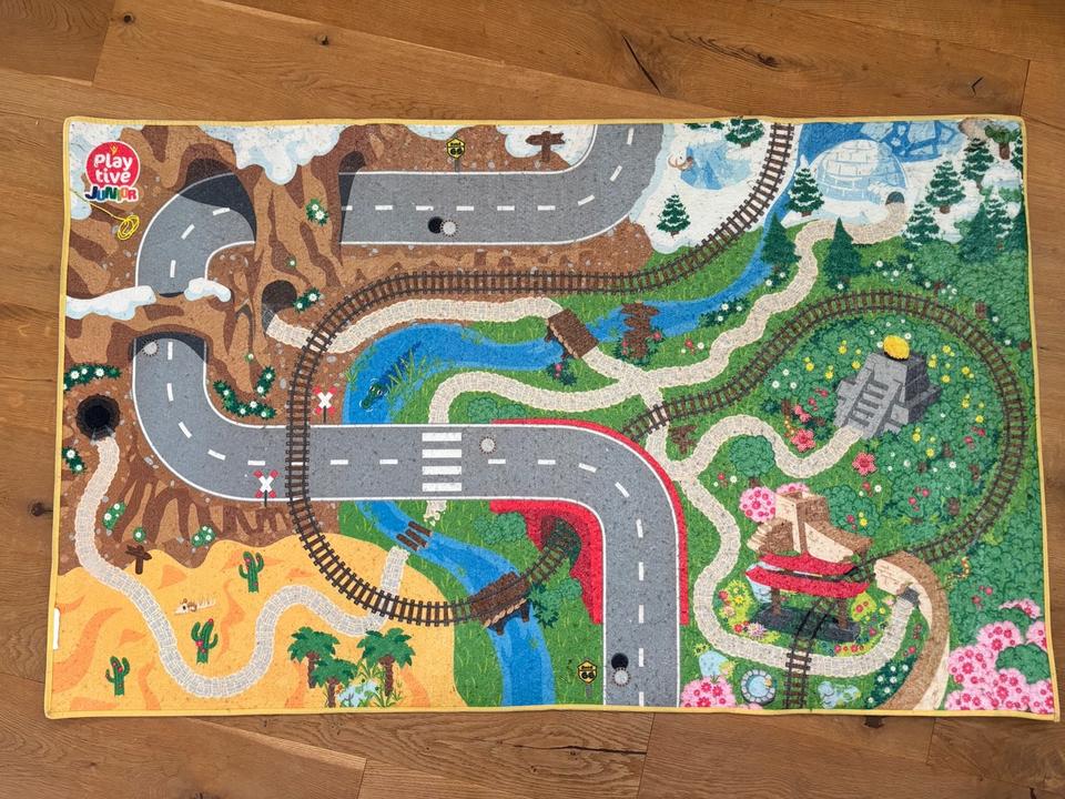 SPIELETEPPICH SPIELTEPPICH AUTOTEPPICH TEPPICH SPIELZEUG AUTOS in Schwelm