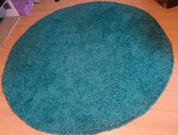 Pflegeleichter Teppich rund 2 M Hochfloor Blau Kinderzimmer Büro Nordrhein-Westfalen - Bergneustadt Vorschau