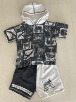 Sommer Set Kapuzen Shirt + Shorts, „Funny Zebra“ Größe 92/98 Hessen - Eschborn Vorschau