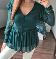 Elegantes Langarmshirt Bluse Hemd grün reserved XS 34 neu Bayern - Türkheim Vorschau