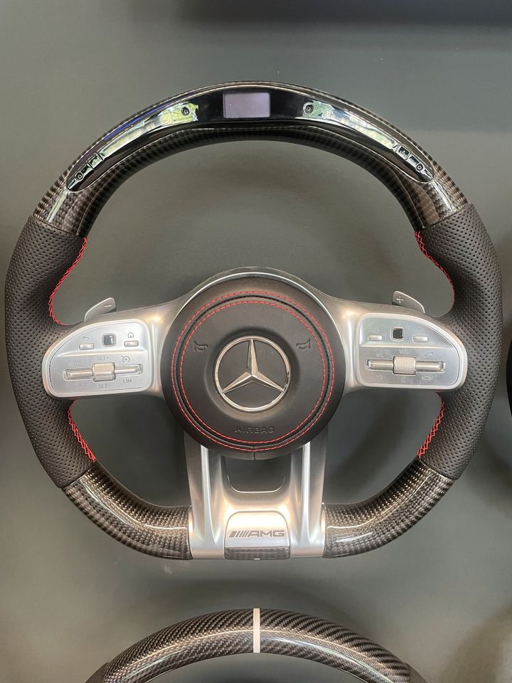 Carbon Lenkrad Mercedes amg led Racing neu auch für vormopf sofor in München