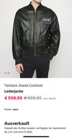 Versace Jeans Couture Lederjacke ( NEU ) Nordrhein-Westfalen - Rheda-Wiedenbrück Vorschau