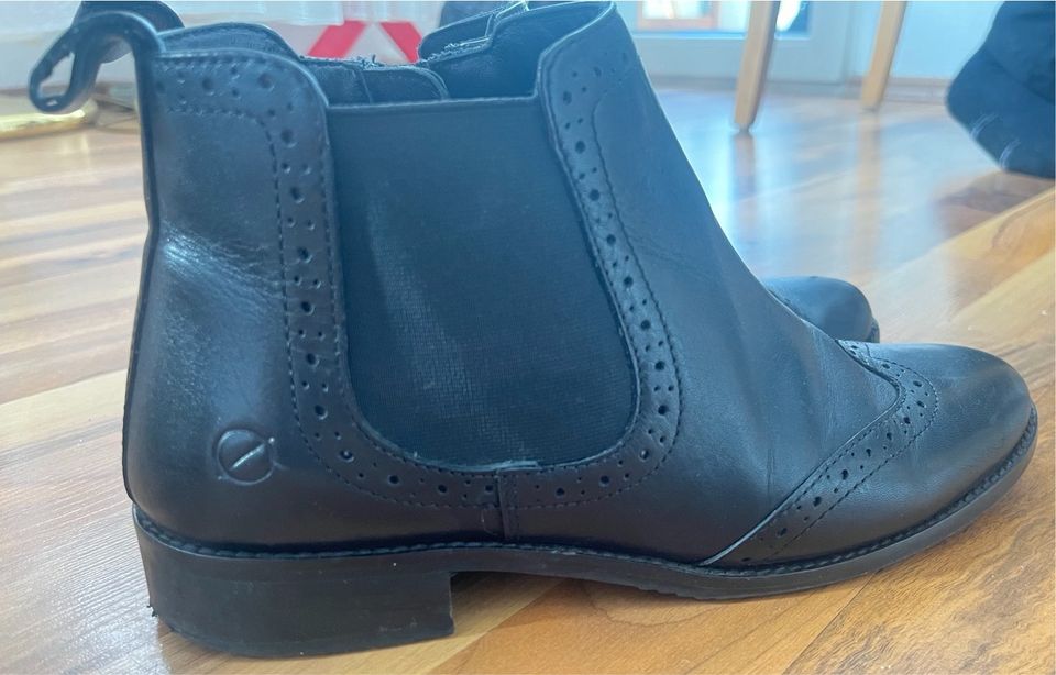 Paul Vesterbro Stiefeletten Gr 39 Leder chelsea boots Echtleder in Siegen