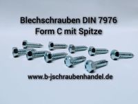 Sechskant Blechschrauben Form C mit Spitze DIN 7976 verzinkt Bielefeld - Sennestadt Vorschau