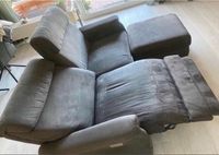 Couch 1,95m lang inkl. Relaxfunktion und Hocker Nordrhein-Westfalen - Lennestadt Vorschau