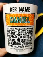 Tasse Kaffebecher #Daniel ***NEU*** Sachsen-Anhalt - Hohenmölsen Vorschau