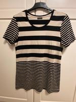 Gerry Weber T-Shirt beige schwarz gestreift Niedersachsen - Ganderkesee Vorschau