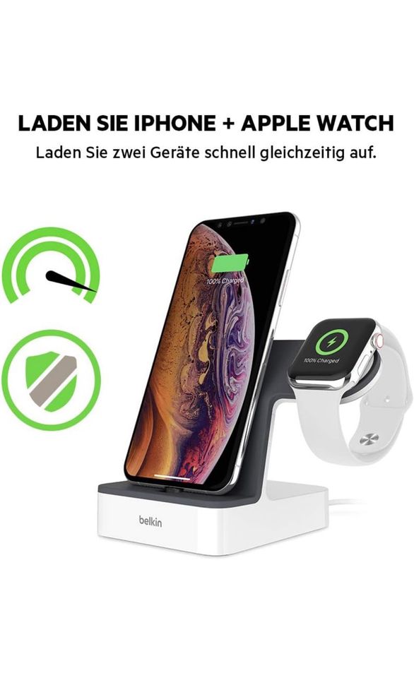 Ladestation iPhone und Apple Watch in Wülfershausen a.d.Saale