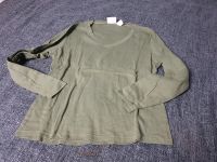 Oberteil 100% Baumwolle V Ausschnitt Khaki Casual Wear Gr 44 46 X Mitte - Wedding Vorschau