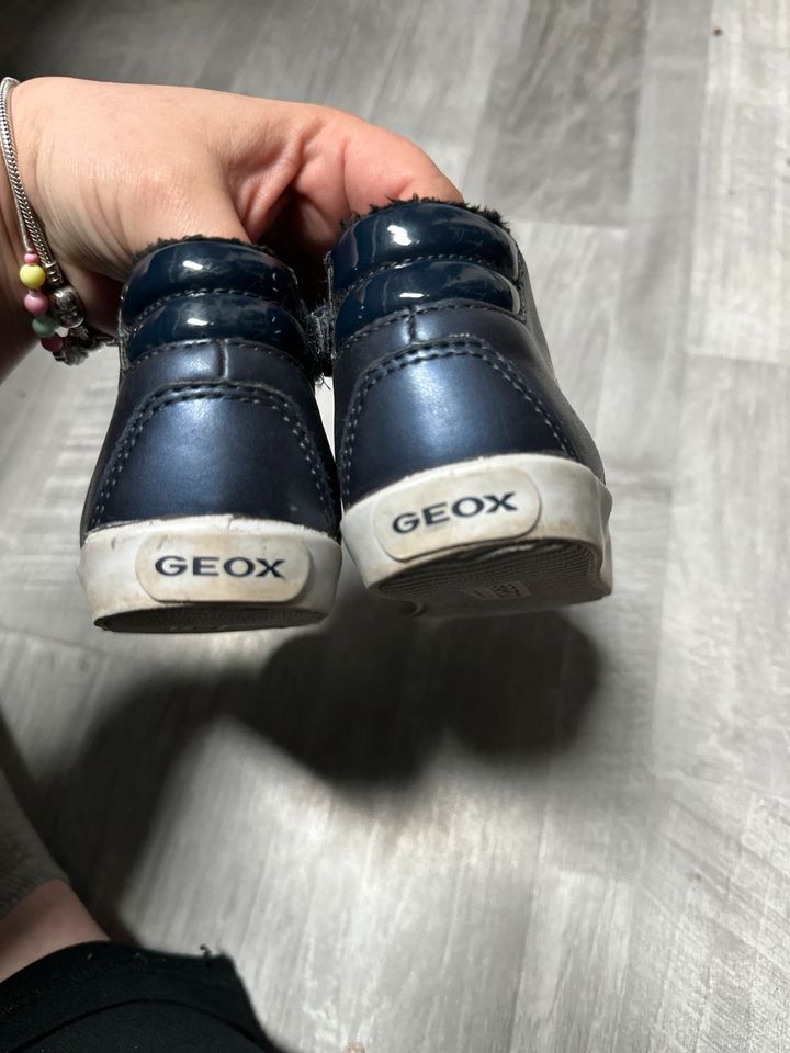 Mädchen Schuh Geox Sneakers Gr. 26 in Schmelz