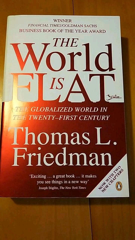 Friedman, Thomas L. / engl. Text / The world is flat in Ronnenberg