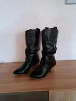 Damenschuhe Stiefel Damen Schwarz Größe 40 bon bpc mit Absatz Bayern - Töpen Vorschau