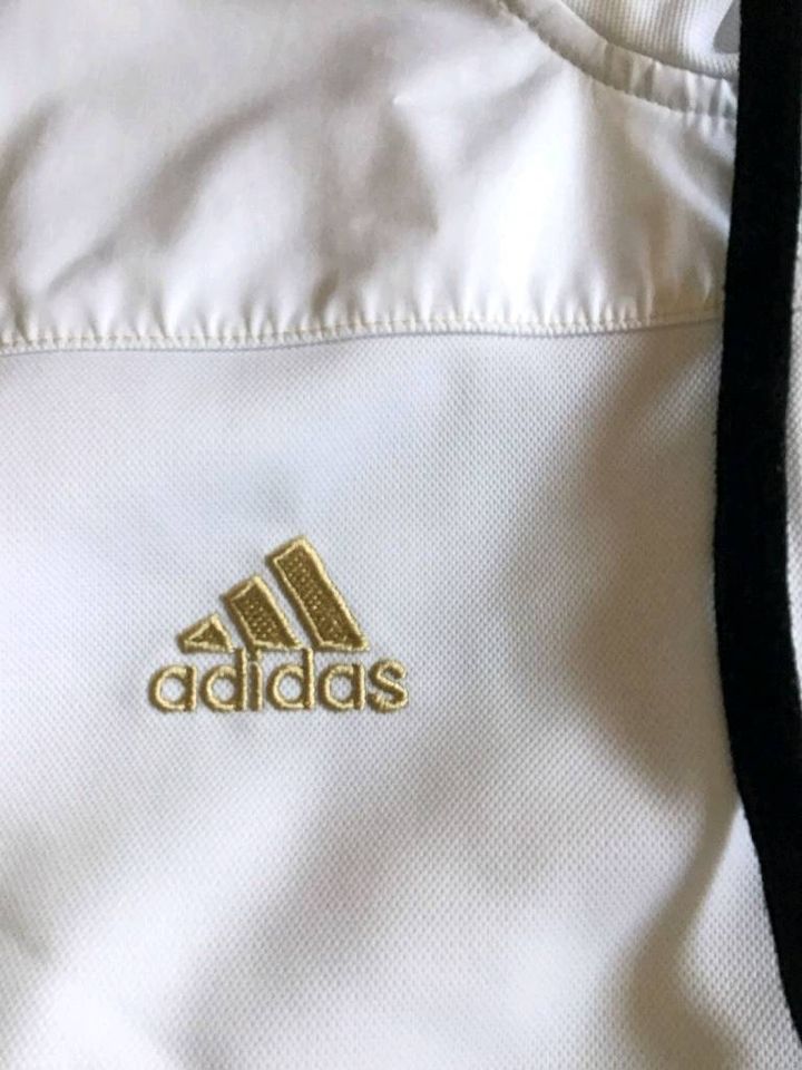 Adidas Jacke Trainingsjacke DFB Fußball 3 Sterne weiß retro mash in Hamburg