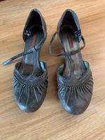 Elegante Lederschuhe von Görtz Shoes – Größe 39 – silbrig-grau Wandsbek - Hamburg Bergstedt Vorschau