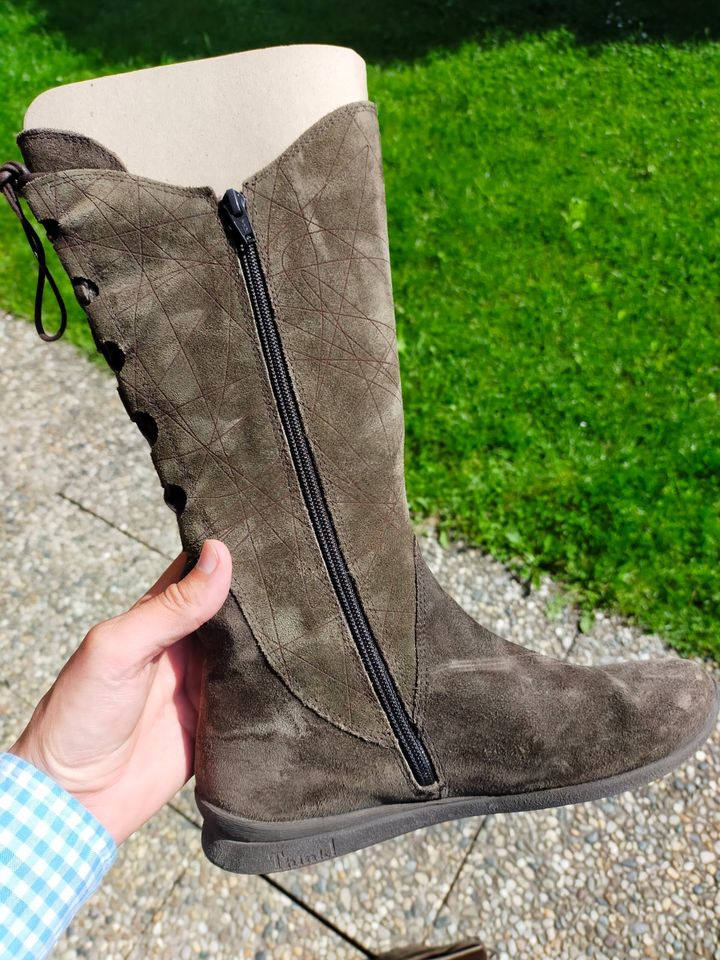 THINK! Mädchen Spuat Gefütterte Stiefel 36,5 in Prien