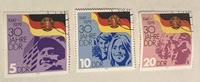 3 Sondermarken 30 Jahre DDR  gestempelt Baden-Württemberg - Ulm Vorschau