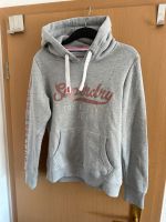 Superdry Hoodie Gr. 38/40 Damen grau Leipzig - Großzschocher Vorschau