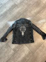 Jeansjacke Denim Jacke Unique Designer Print Hessen - Hüttenberg Vorschau