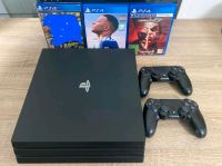 Ps4 pro mit 2 Controller und 3 spielen Nordrhein-Westfalen - Ibbenbüren Vorschau