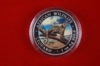 1 Unze Silber Somalia African Wildlife Leopard 2021 coloriert Baden-Württemberg - Uhingen Vorschau