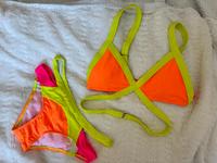 Stylisher Bikini neonfarben pink orange gelb ❤️ neu München - Altstadt-Lehel Vorschau