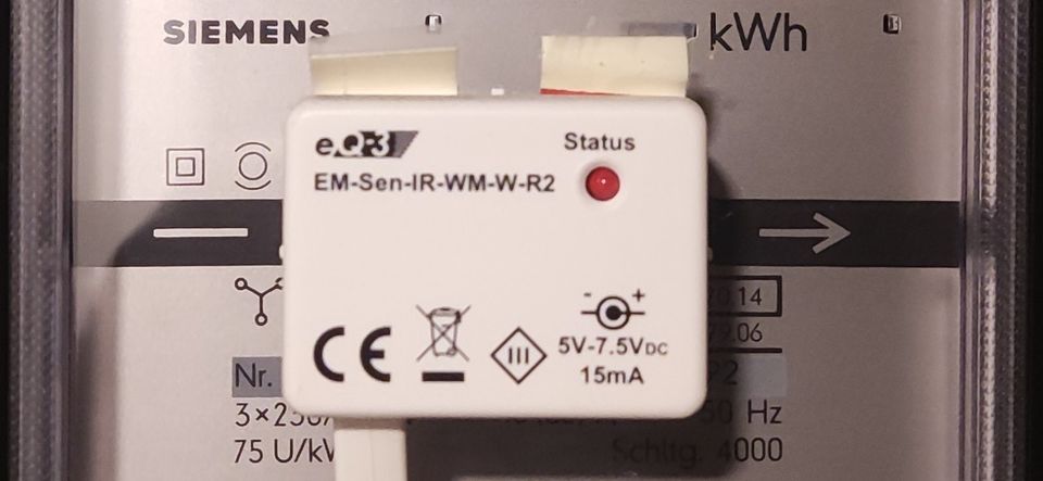 Energiespar-Sensor + Display für Ferraris Zähler, 100% Funktion in Freiburg im Breisgau