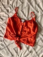 Topshop Top Oberteil Croptop Knoten orange S-M Gr. 36 Bonn - Duisdorf Vorschau