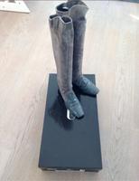 Unützer Venice Overknees Stiefel grau Gr.37 handgearbeitet NP€919 München - Schwabing-West Vorschau