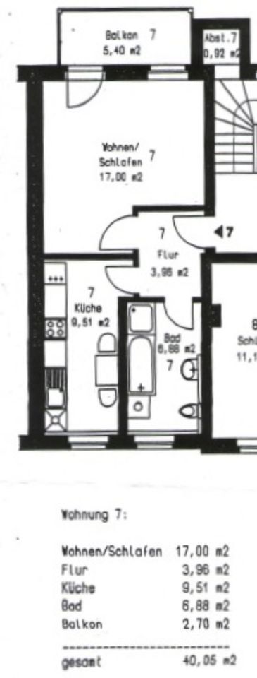 1 Raum Wohnung im Herrmannsgarten 9 ab 01.05.2024 in Weißenfels