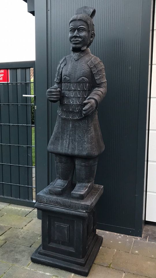 ‼️Terrakotta Krieger 126cm 135kg Terrakottaarmee Tempelkrieger‼️ in Karlsruhe