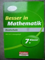 Cornelson " Besser in Mathe" Realschule Kl. 7 mit Lösungsheft TOP Baden-Württemberg - Wolfach Vorschau