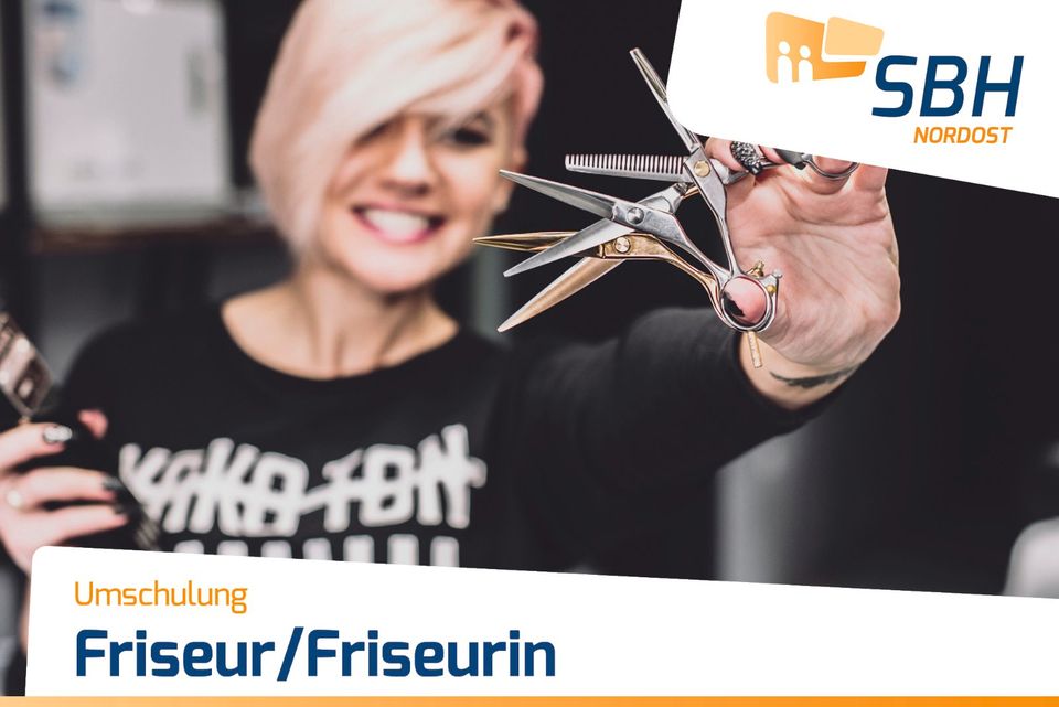 Umschulung Friseur / Friseurin (m/w/d) September 2024 SBH Halle in Halle