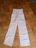 wNeu Leinen Hose weiß Umstand H&M 38 40 top Hamburg-Nord - Hamburg Langenhorn Vorschau