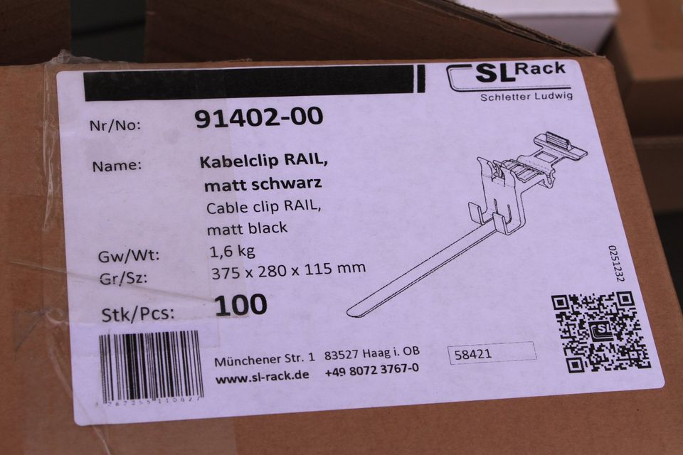 Buy SL Rack Cable clip support profile 91402-00