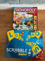 Kinderspiele Monopoli Junior Scrabble Junior Drachenhüter  Xoomy Nordrhein-Westfalen - Lindlar Vorschau
