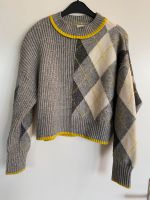 Grau gelber cropped Strickpullover. Pringle x H&M, Gr. S Bonn - Nordstadt  Vorschau