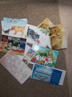 7 verschiedene Weihnachtskarten  auch mit Tiermotive Bayern - Hersbruck Vorschau