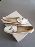 Moccassins weiß NEU Gr.41 Echtleder Nordrhein-Westfalen - Höxter Vorschau