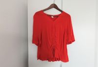 Bluse in leuchtendem Rot Gr. 42 | H&M Hessen - Mörfelden-Walldorf Vorschau