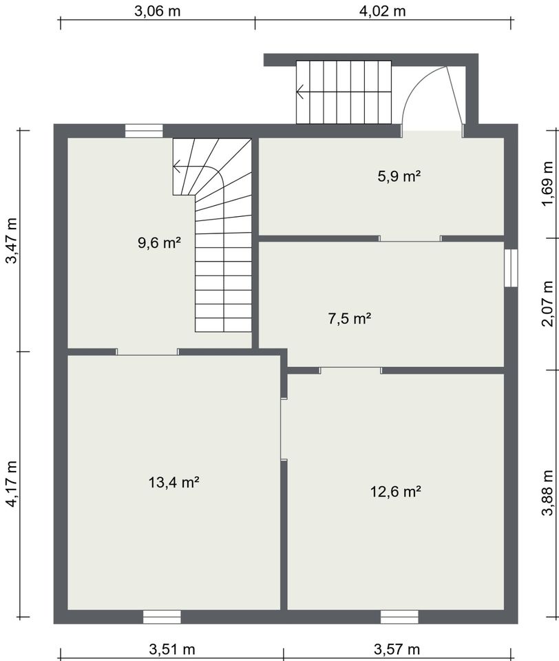 Einfamilienhaus mit 760 qm Grundstück in Lugau