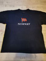 T-Shirt dunkelblau Gr M Norwegen Norway Leipzig - Dölitz-Dösen Vorschau