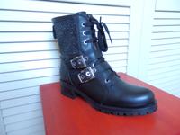 Unisa Stiefeletten Boots Leder Schwarz Gr. 36 Neu Nordrhein-Westfalen - Mönchengladbach Vorschau